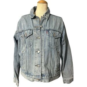 Levi's Trucker Jean Jacket Blue Size Medium